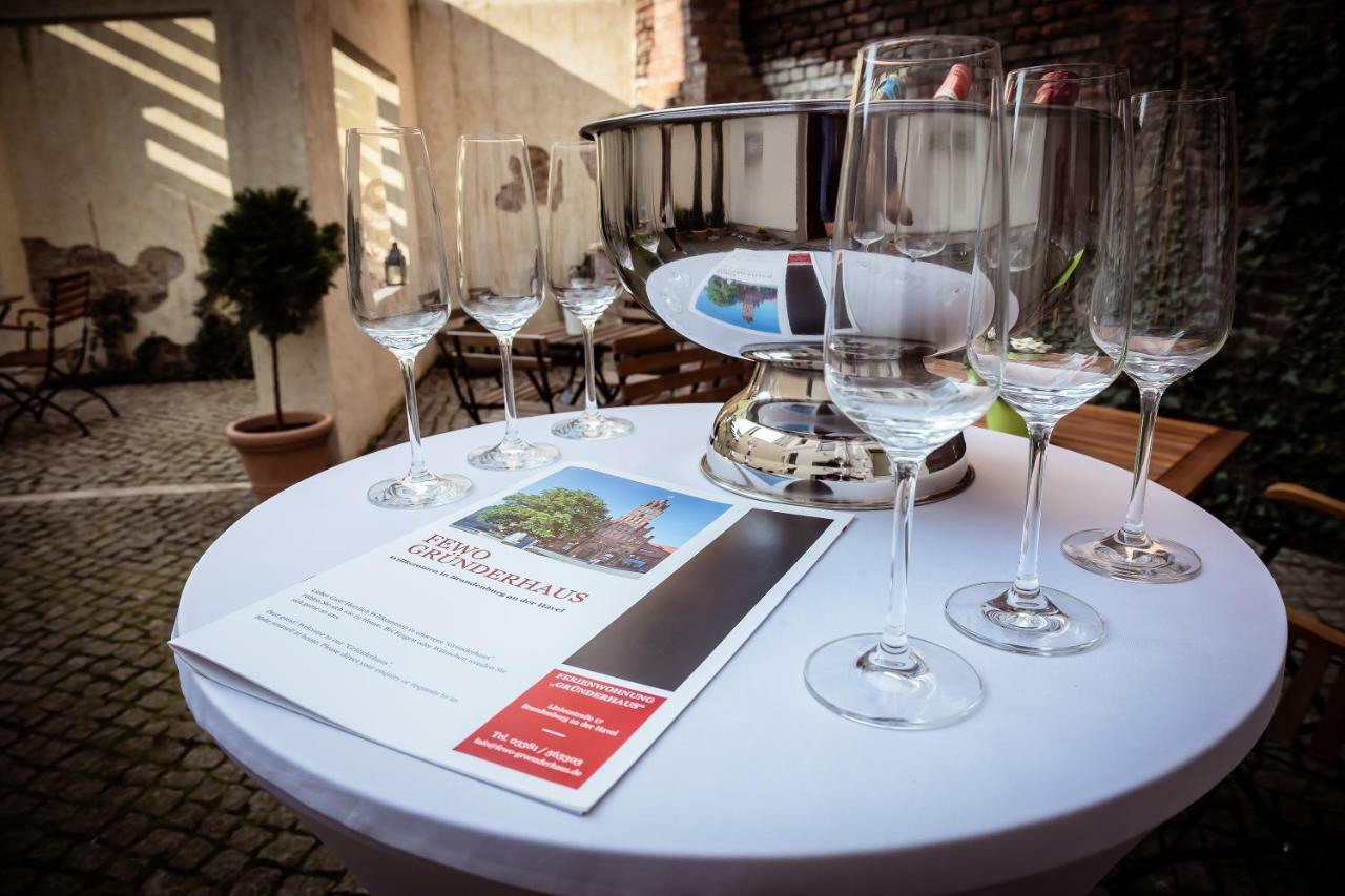 Ferienwohnung Gruenderhaus Brandenburg  Eksteriør bilde